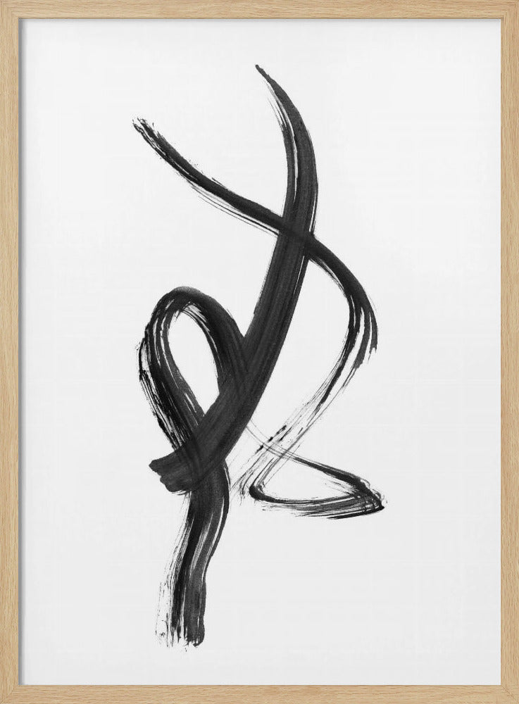Brush Stroke01   18x24 | Poster