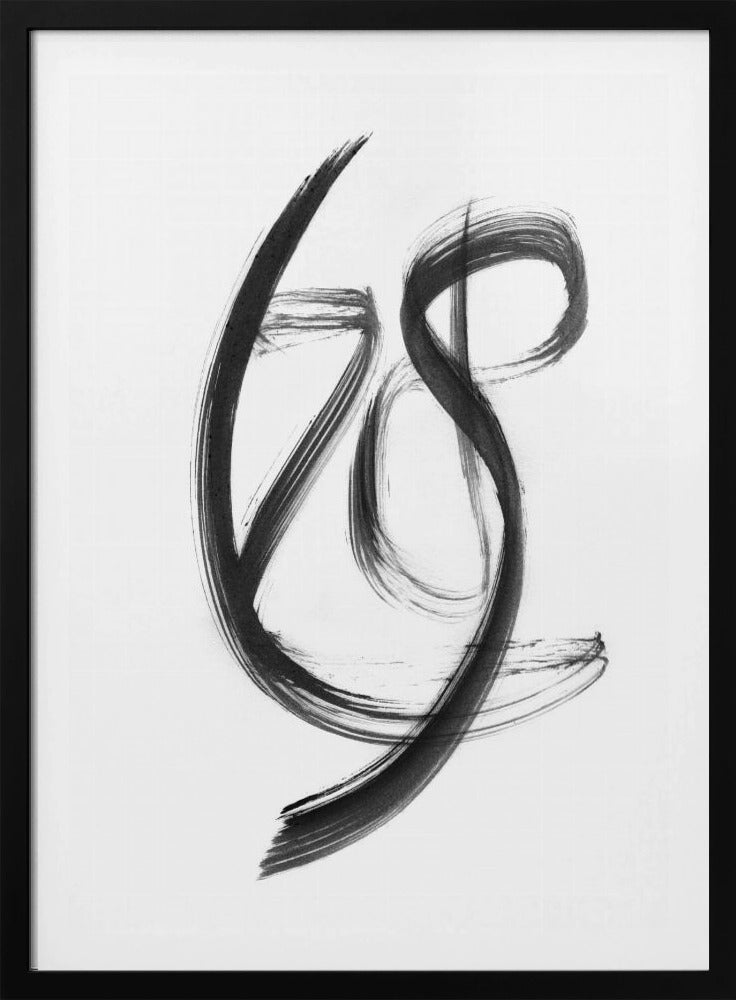Pinselstrich02 18x24 | Poster