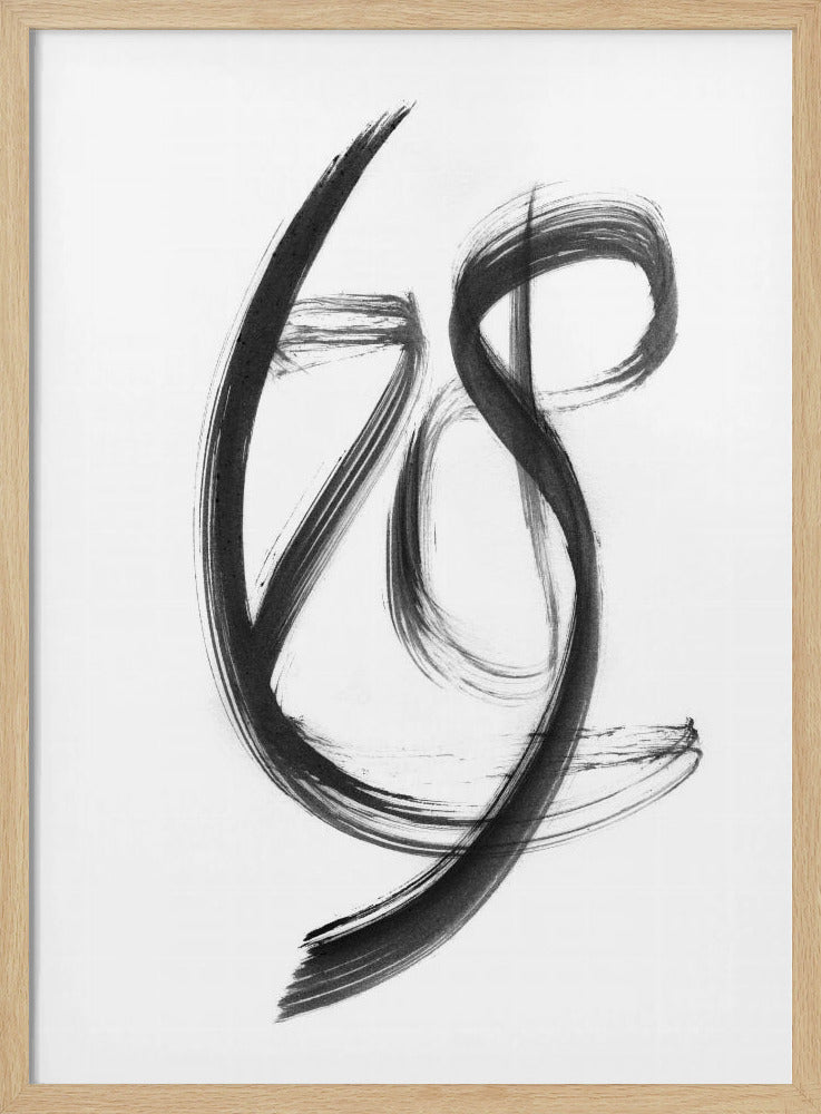 Pinselstrich02 18x24 | Poster