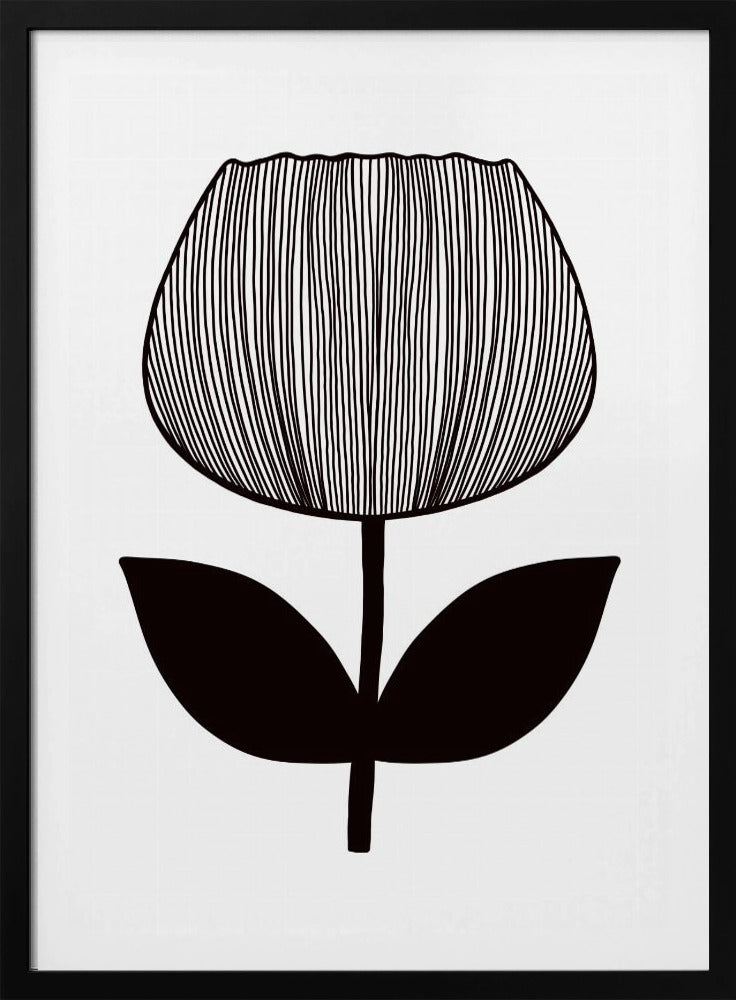 Monochrome Blossom | Poster