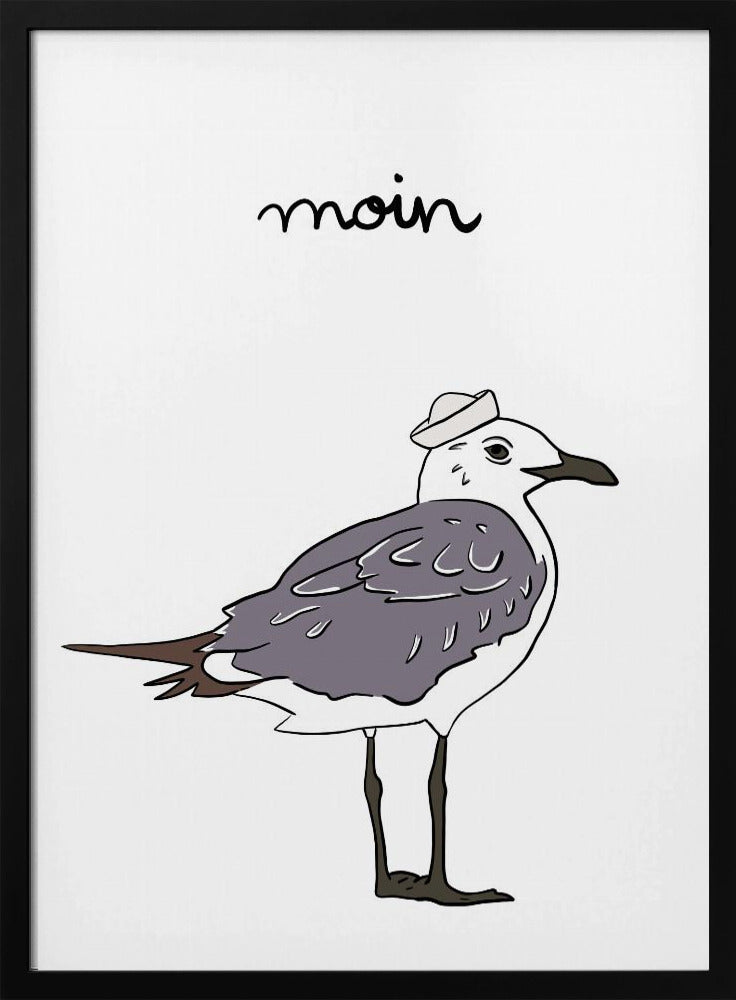 Möwe mit Stil | Poster