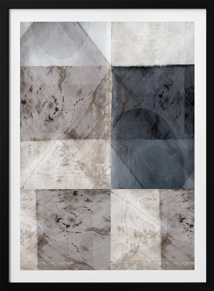 Abstraktes geometrisches Muster | Poster