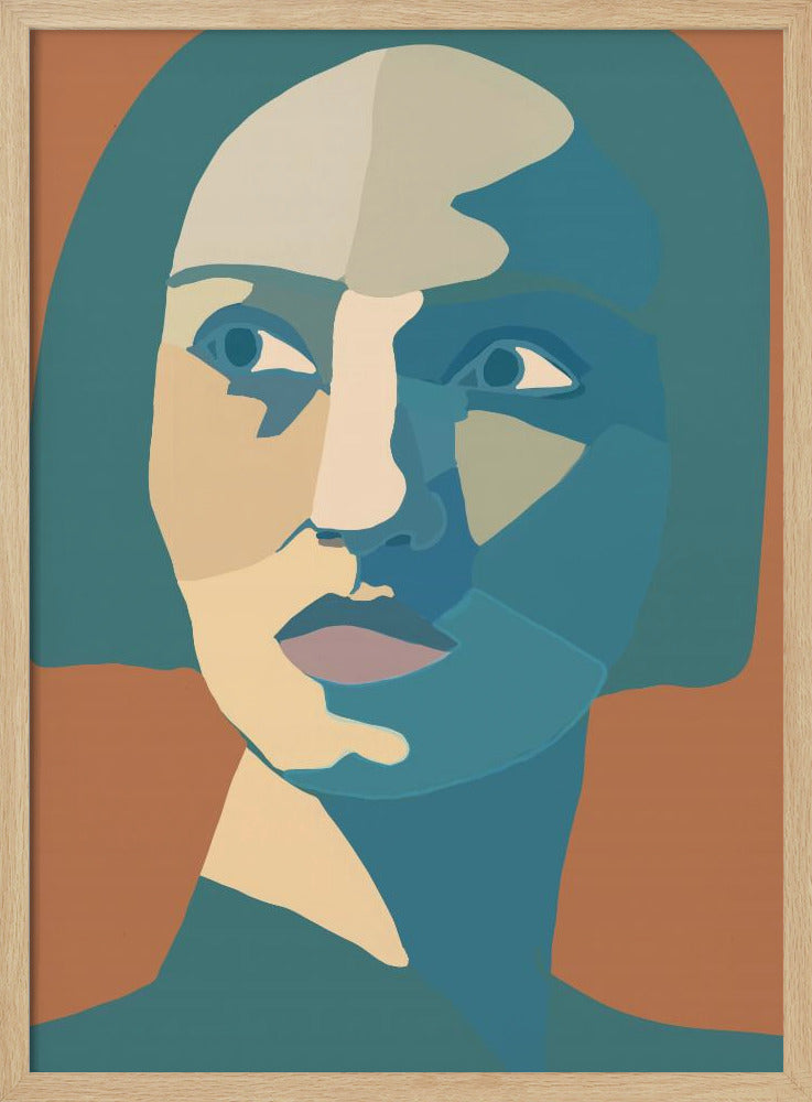 Porträt einer Dame | Poster