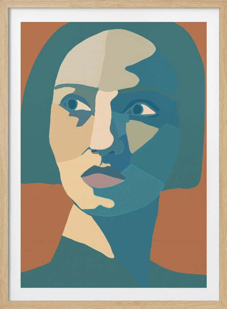 Porträt einer Dame | Poster