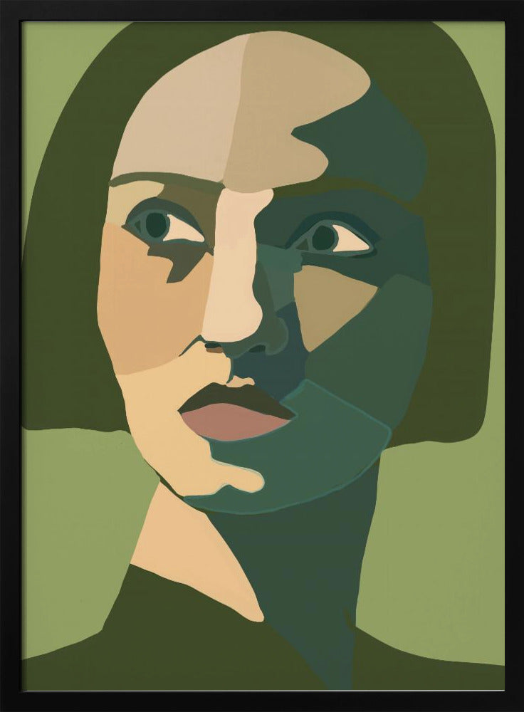 Porträt einer Dame | Poster