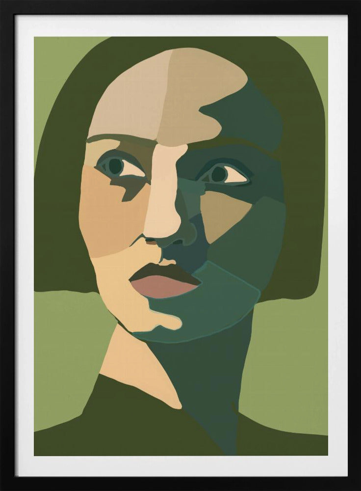 Porträt einer Dame | Poster