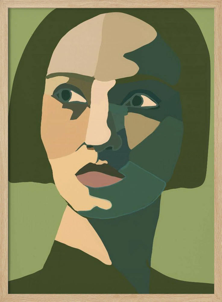 Porträt einer Dame | Poster