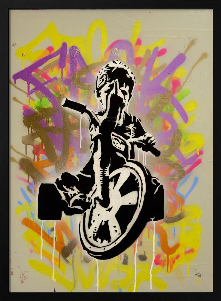 Child On A Tricycle | Poster