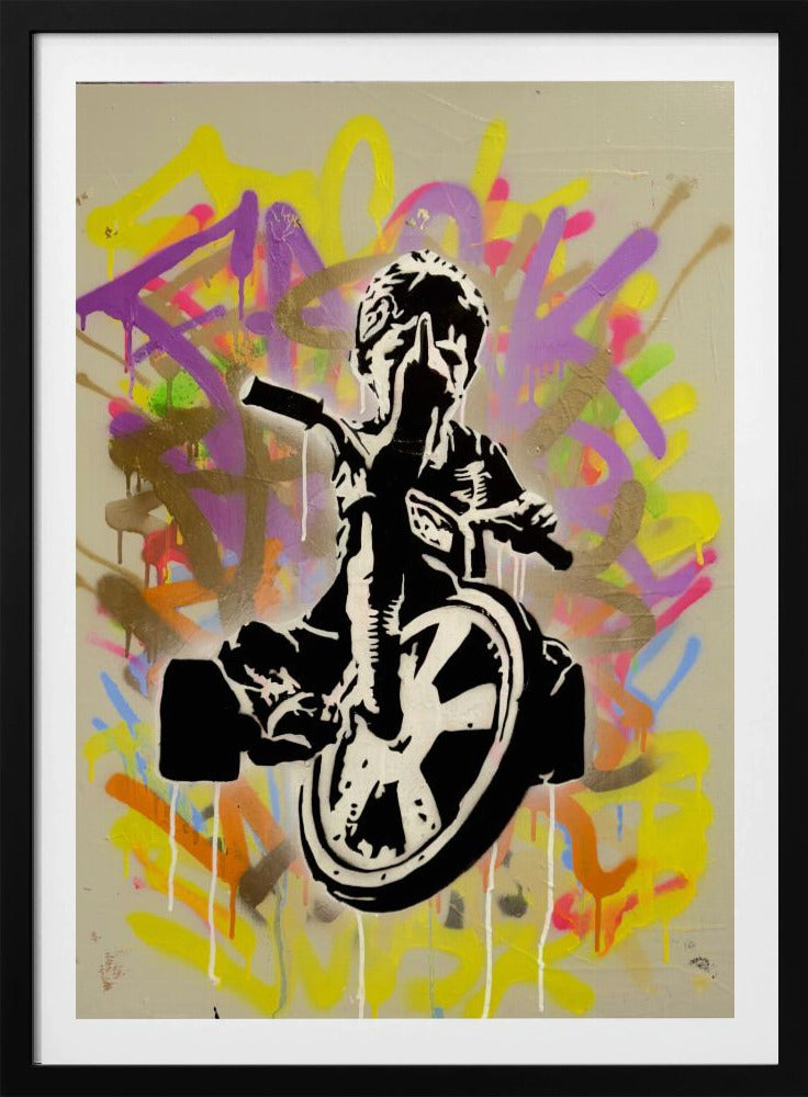 Child On A Tricycle | Poster