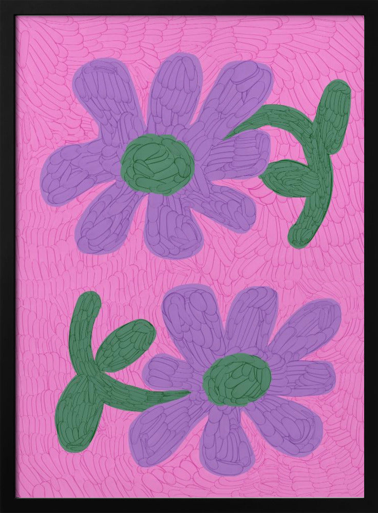Blüten in Rosa | Poster
