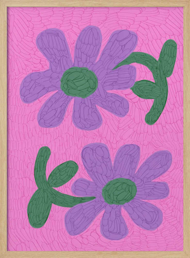 Blüten in Rosa | Poster