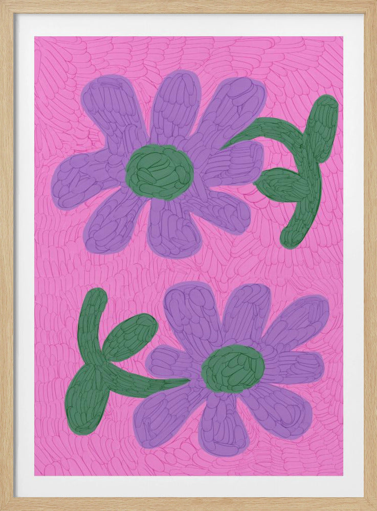 Blüten in Rosa | Poster