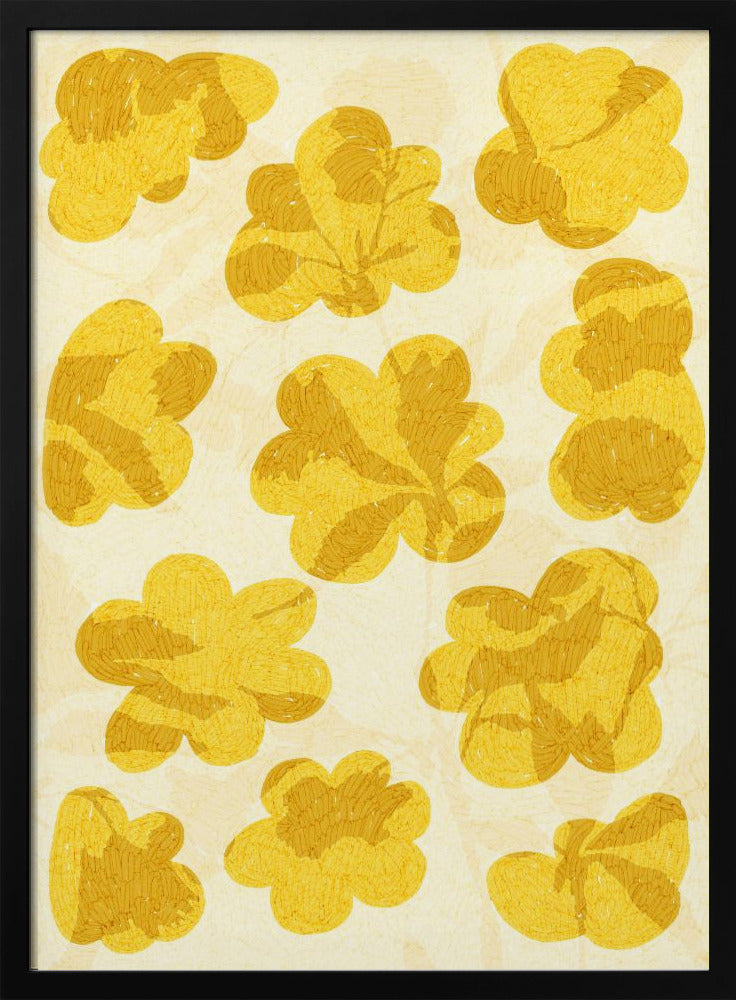 Golden Blooms | Poster