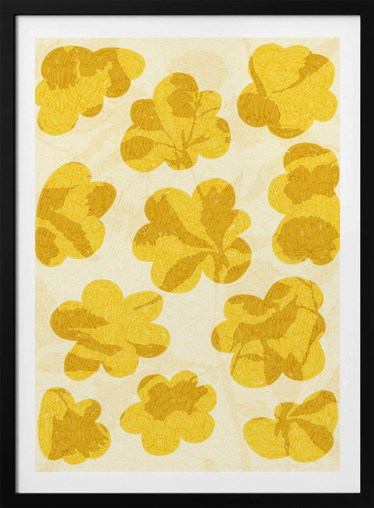 Golden Blooms | Poster