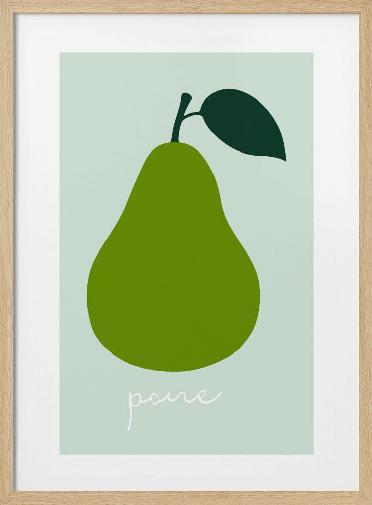 La Poire (Hellgrün) | Poster