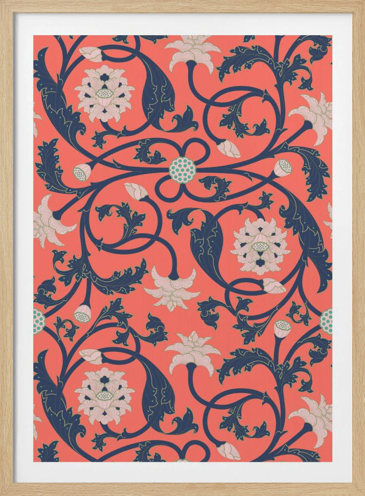 Floraler Wirbelwind | Poster