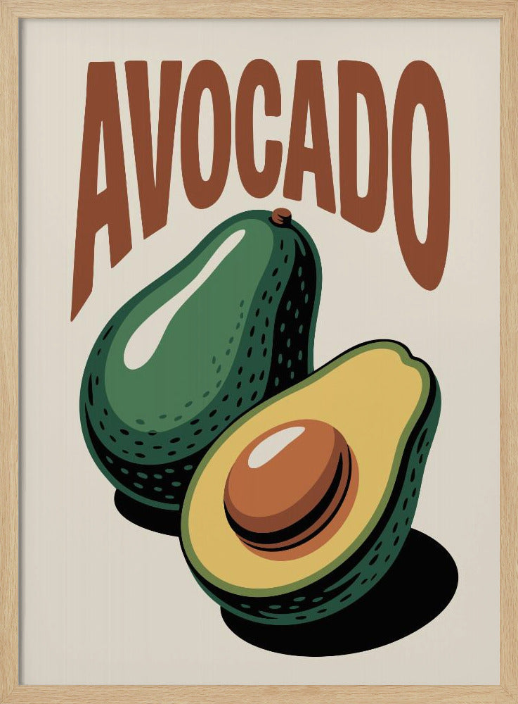 Avocado-Genuss | Poster