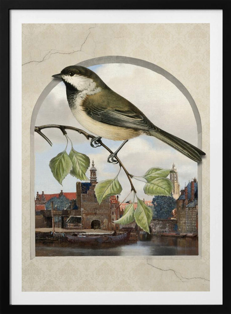 Vogelperspektive auf den Torbogen | Poster