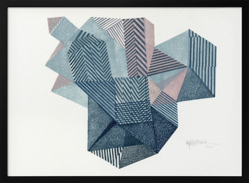 Polygonale Form II. | Poster