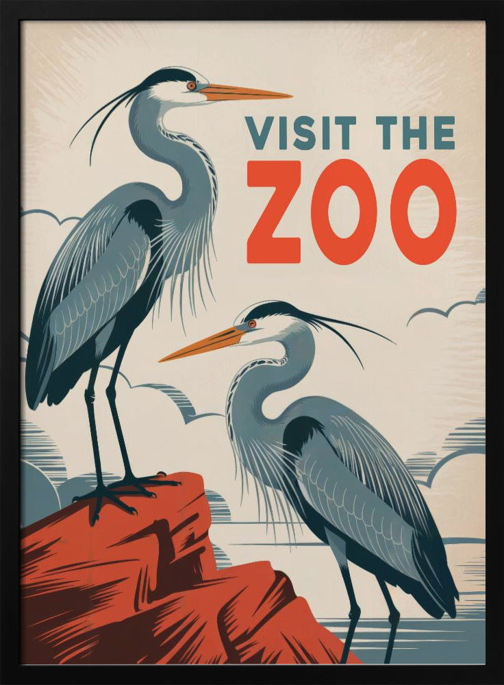 Besuchen Sie den Zoo | Poster