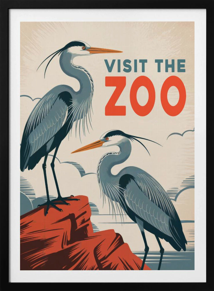 Besuchen Sie den Zoo | Poster