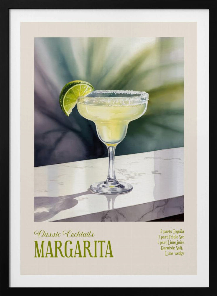 Klassische Cocktails - Margarita | Poster