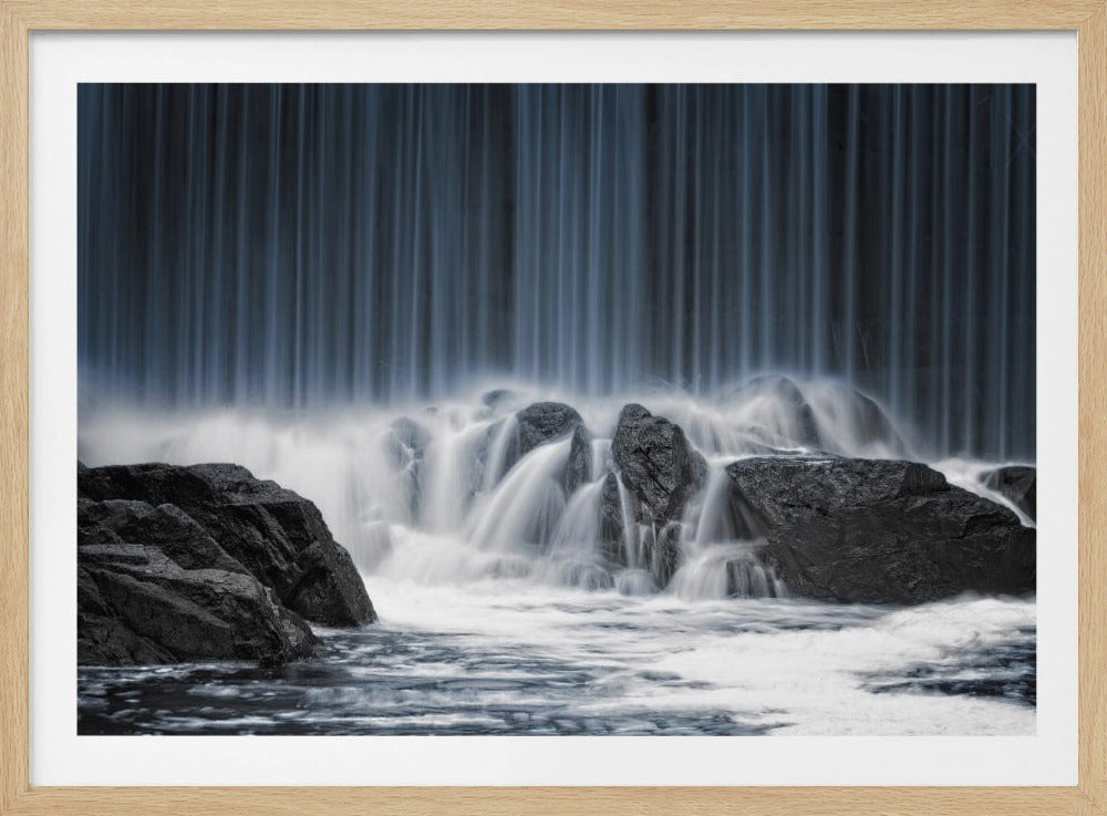 Der blaue Vorhang | Poster