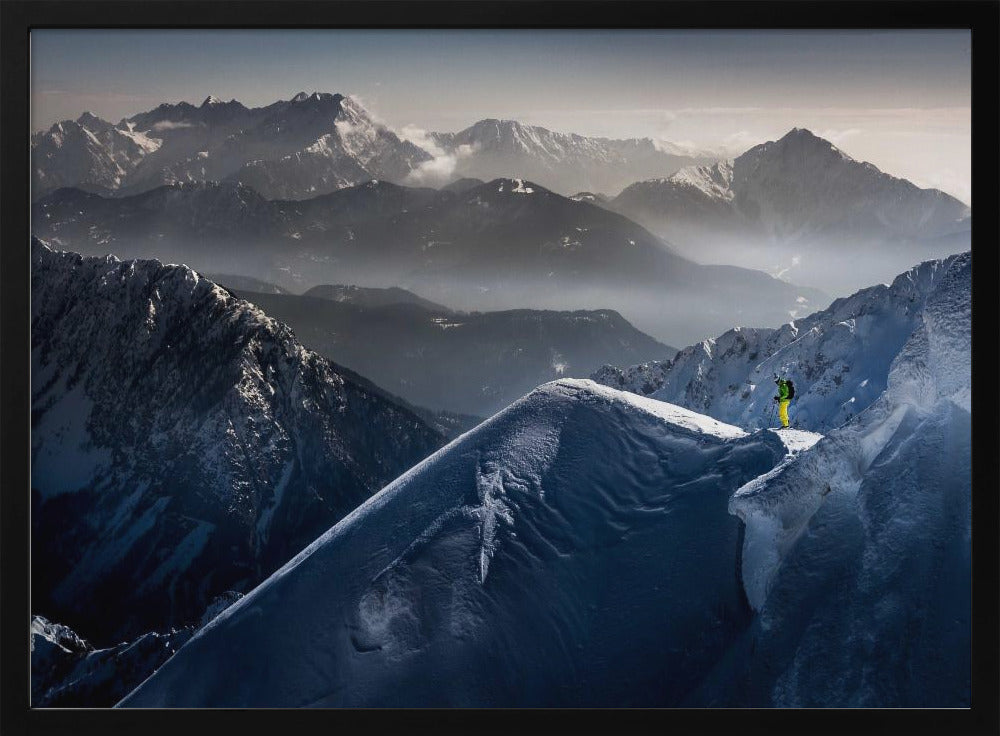 Stille Momente vor dem Abstieg | Poster