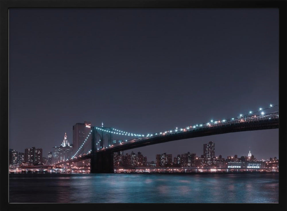 Skyline von Manhattan und Brooklyn Bridge | Poster