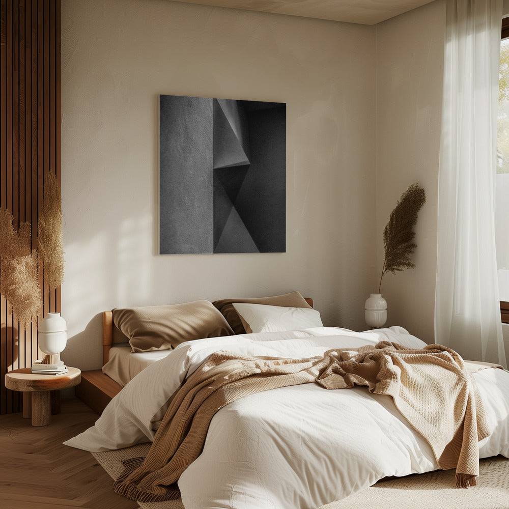 Graue Schatten | Leinwand