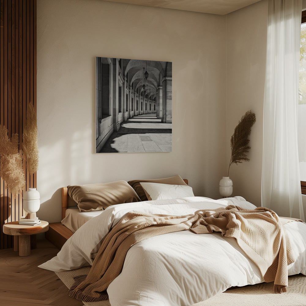 Curved Corridor | Canvas
