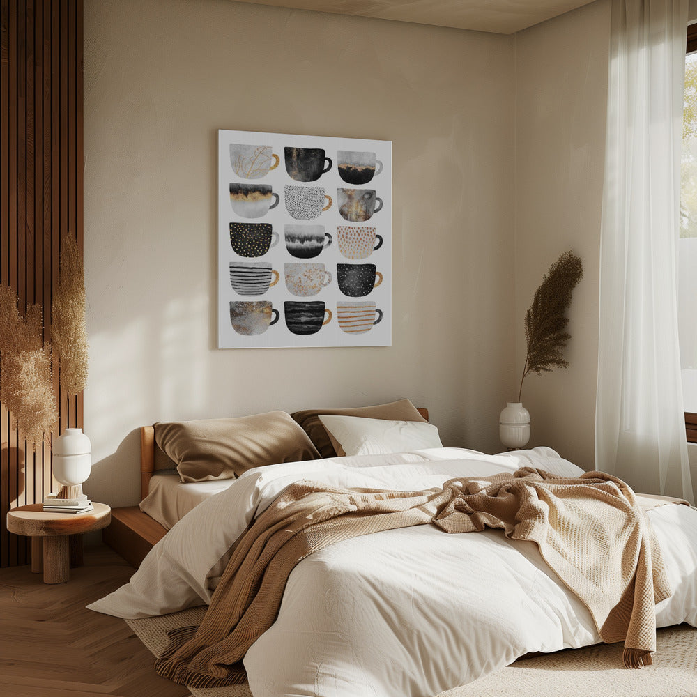 Pretty Coffee Cups | Canvas