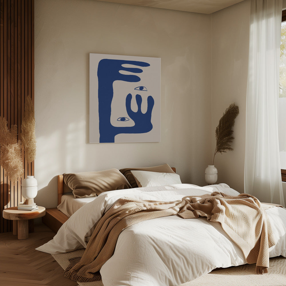 Abstraktes Gesicht Nr. 1. | Leinwand