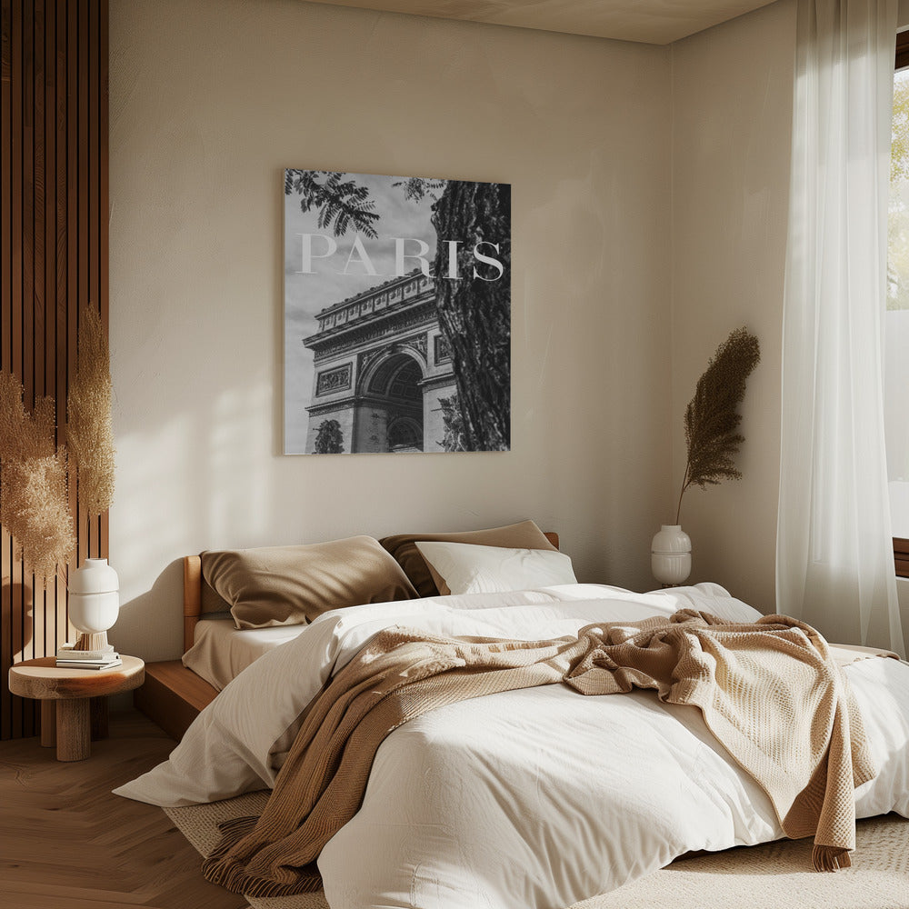 Paris Text 7 | Leinwand