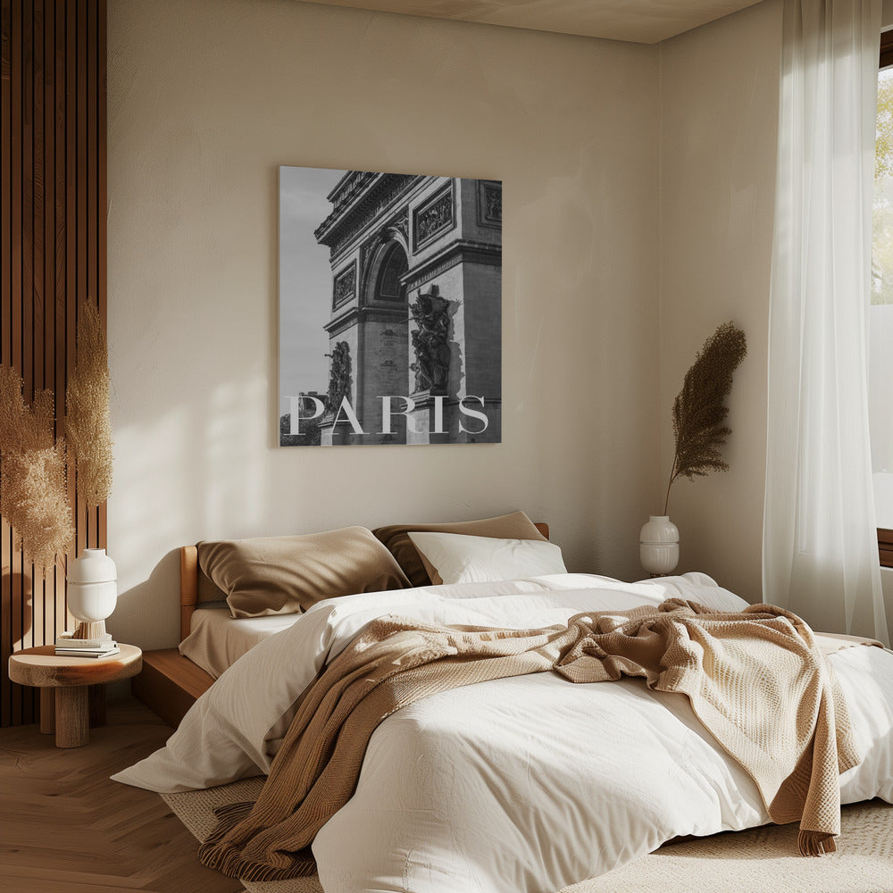 Paris Text 6 | Leinwand