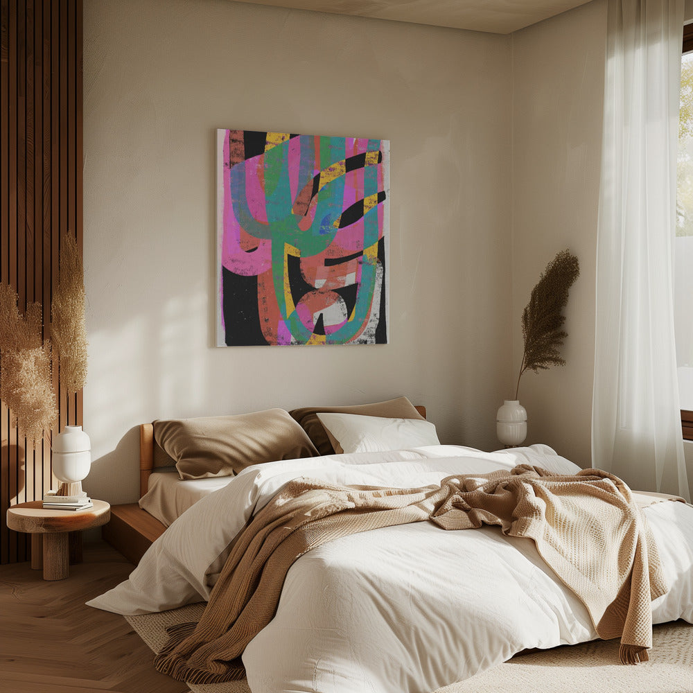 Buntes Chaos | Leinwand