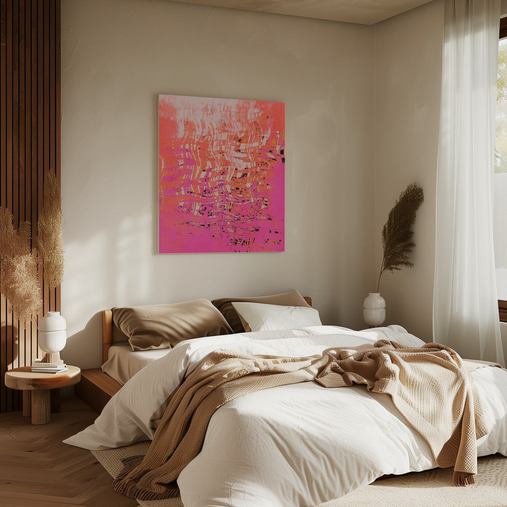 Lebendige Wellen | Leinwand