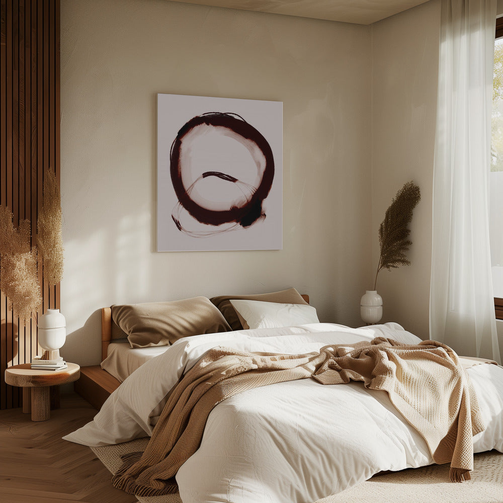 Purpurner Kreis | Leinwand
