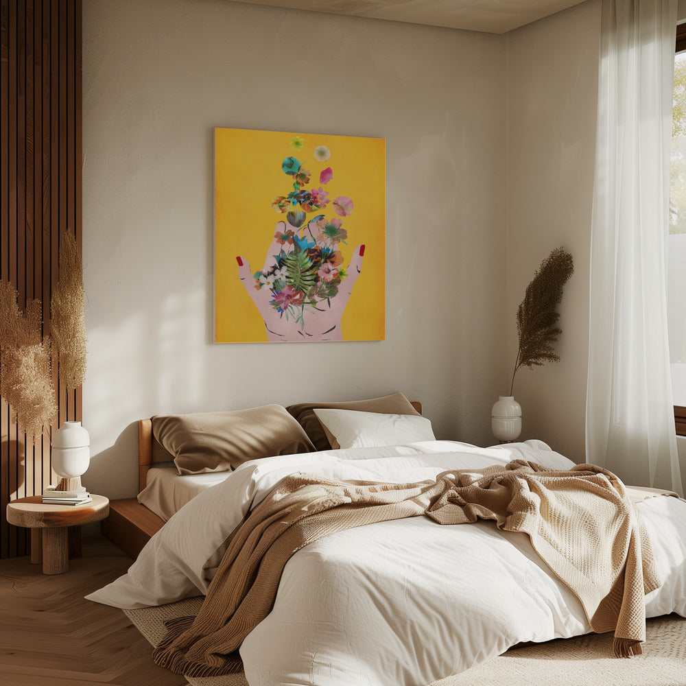 Floral Whirlwind | Canvas
