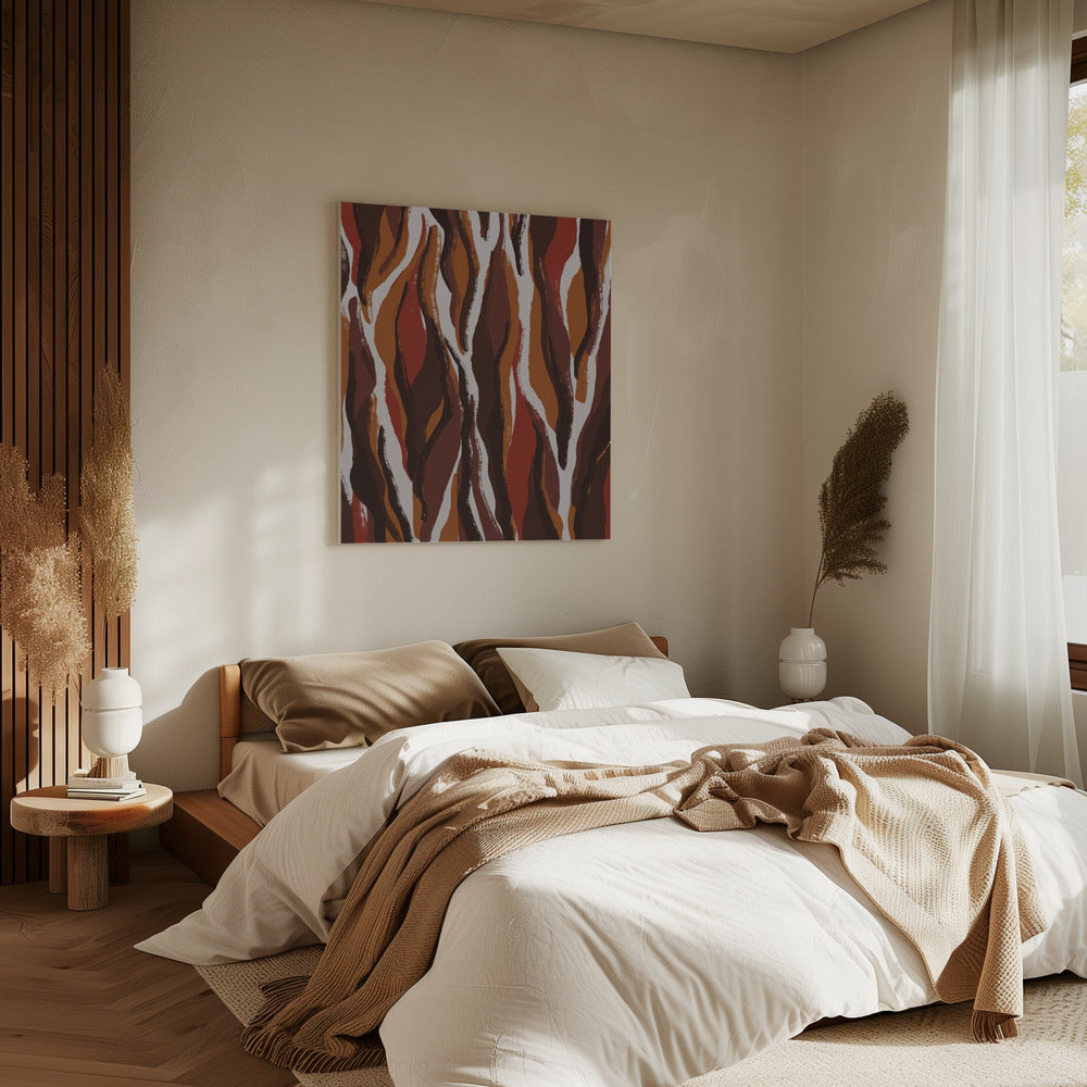 Earthy Waves | Canvas