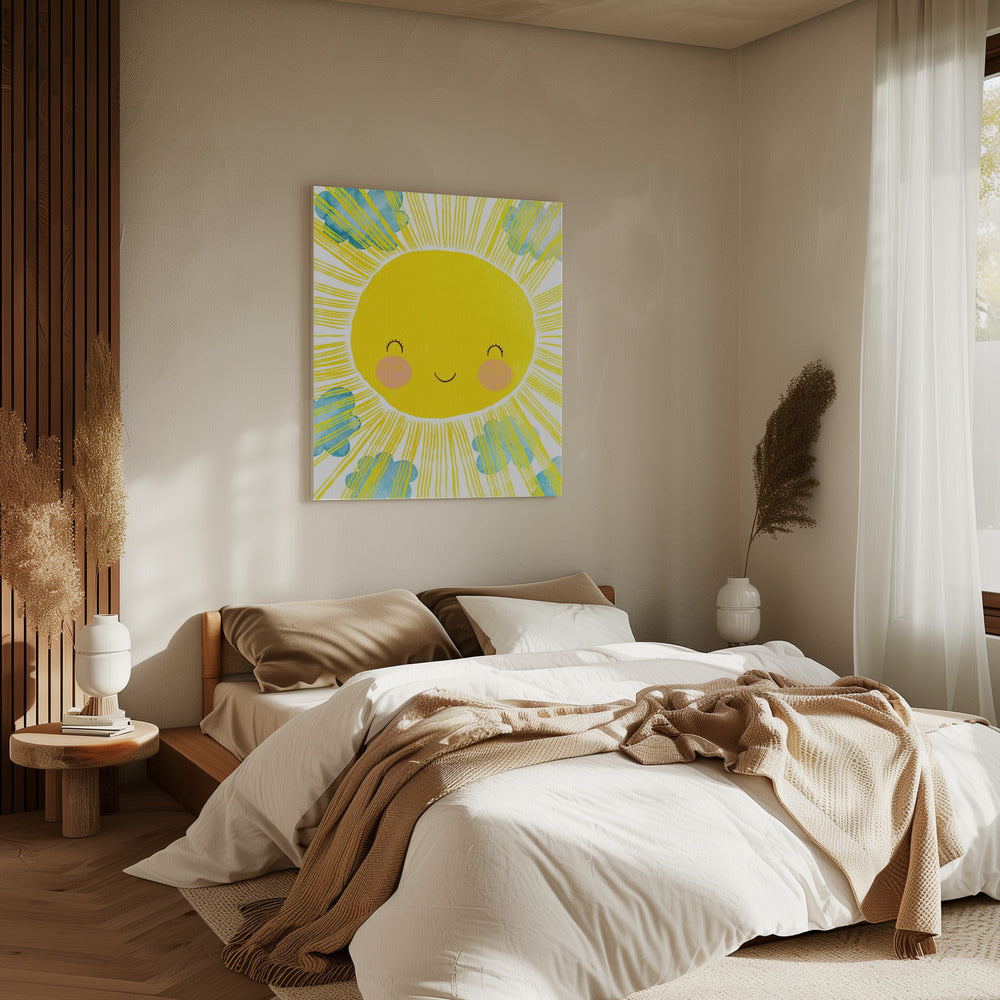 Sunny Smile Bliss | Canvas
