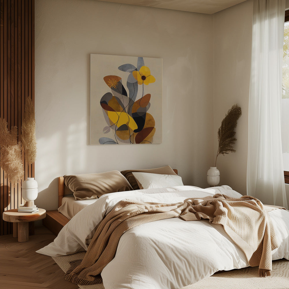 Florale Geometrie | Leinwand