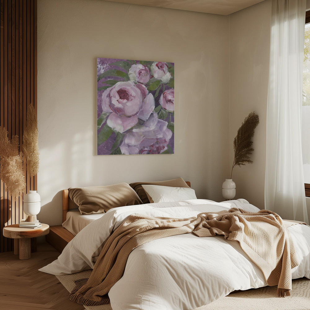 Rylee, malerische Rosen | Leinwand