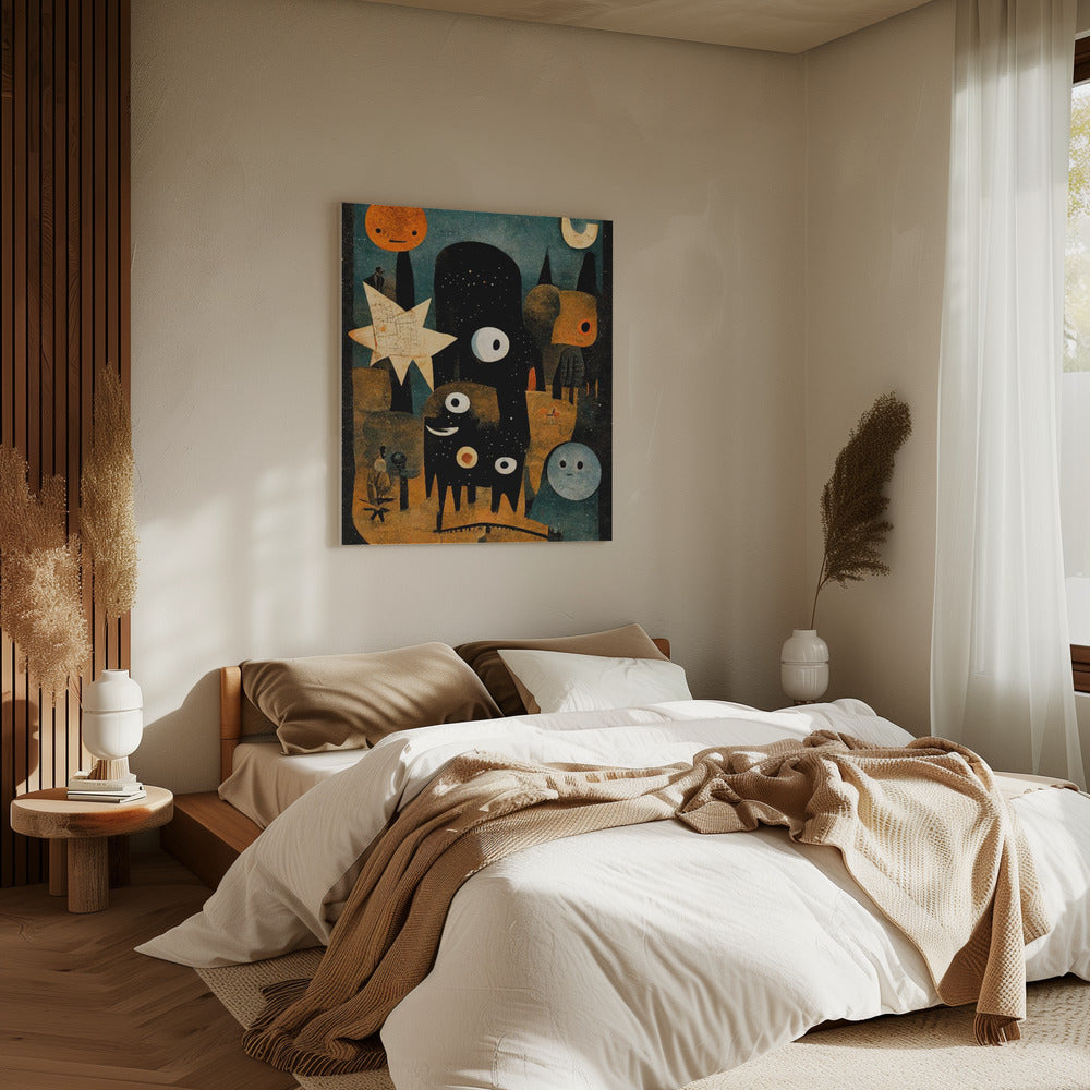 Himmlische Kreaturen | Leinwand