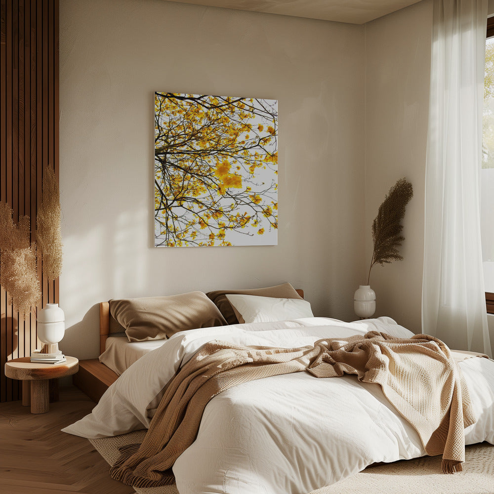 Goldener Baldachin-Ausbruch | Leinwand