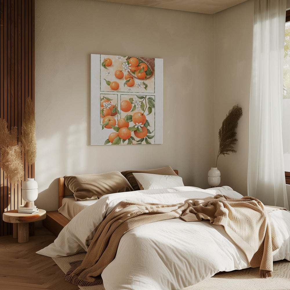 Orangenblüte | Leinwand
