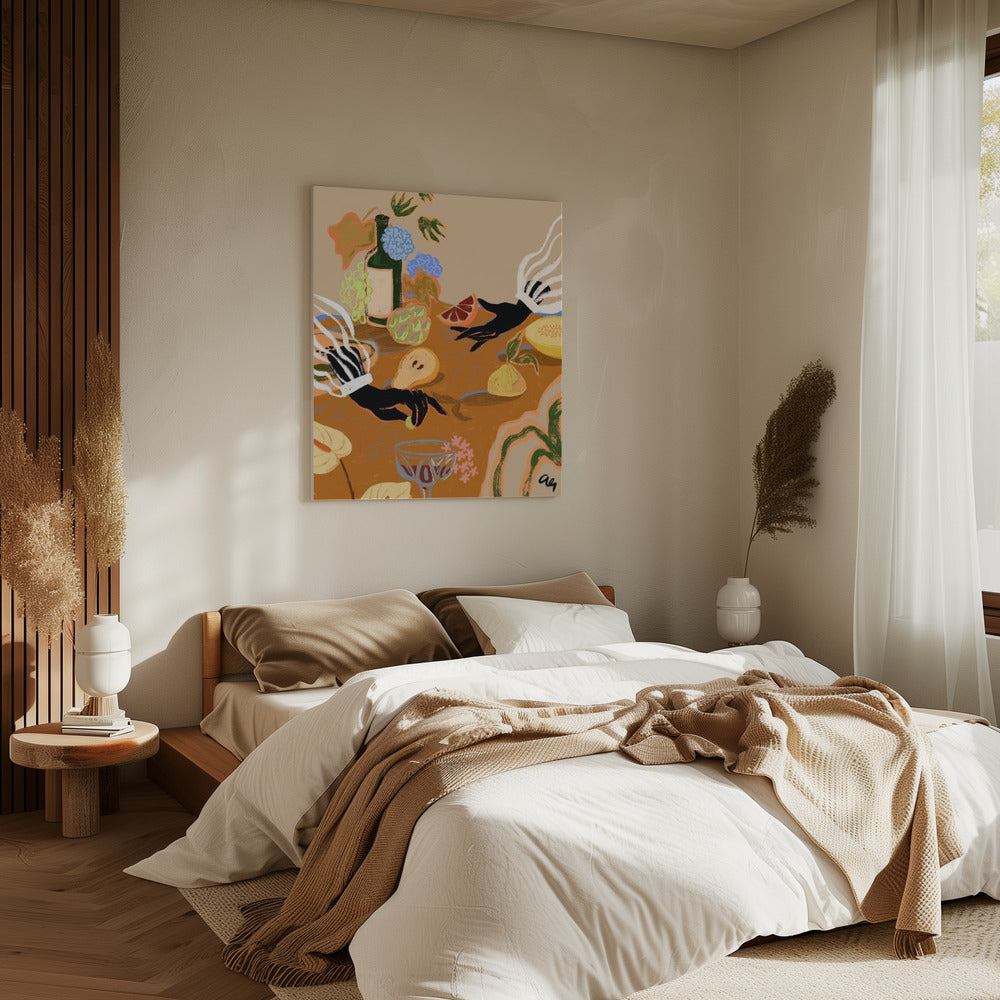 Handvoll Liebe | Leinwand