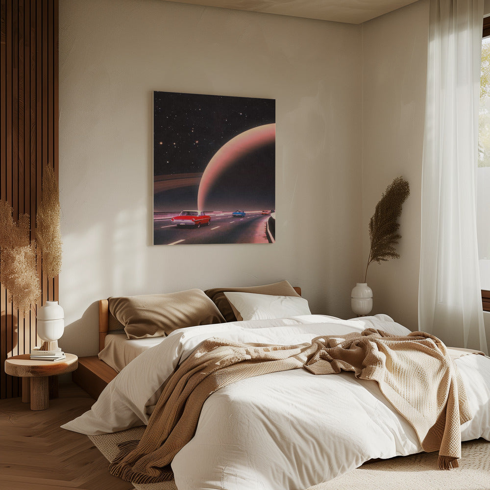 Saturn Verkehr | Leinwand