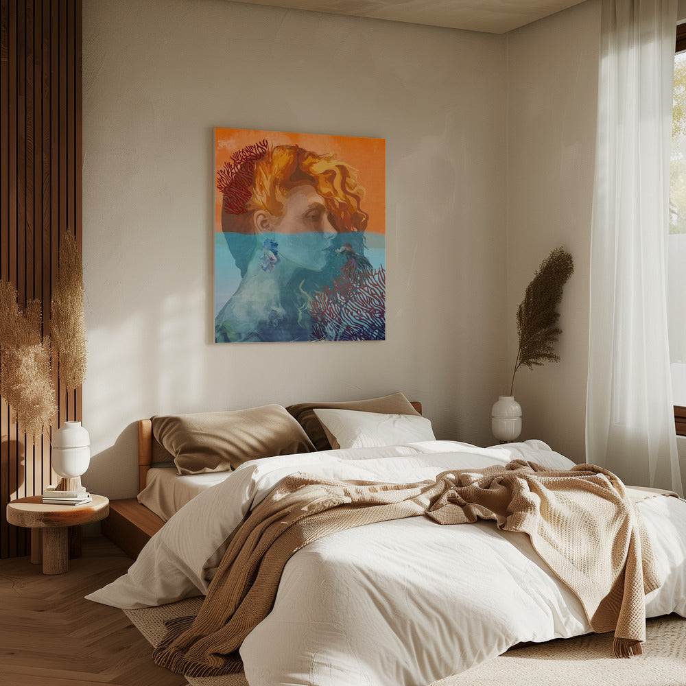 Oceanic Duality | Canvas