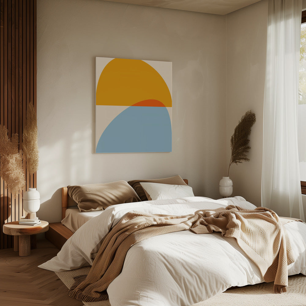 Mid Century Pastel 18 | Canvas